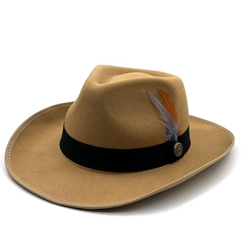 Winchester Feathers Baumwoll-Cowboyhut