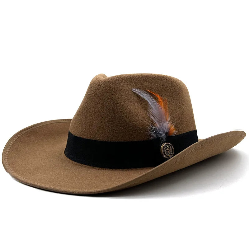Winchester Feathers Baumwoll-Cowboyhut