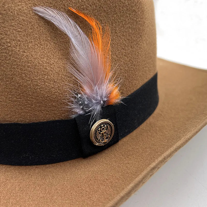 Winchester Feathers Baumwoll-Cowboyhut