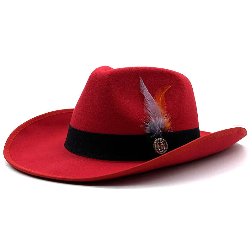 Winchester Feathers Baumwoll-Cowboyhut