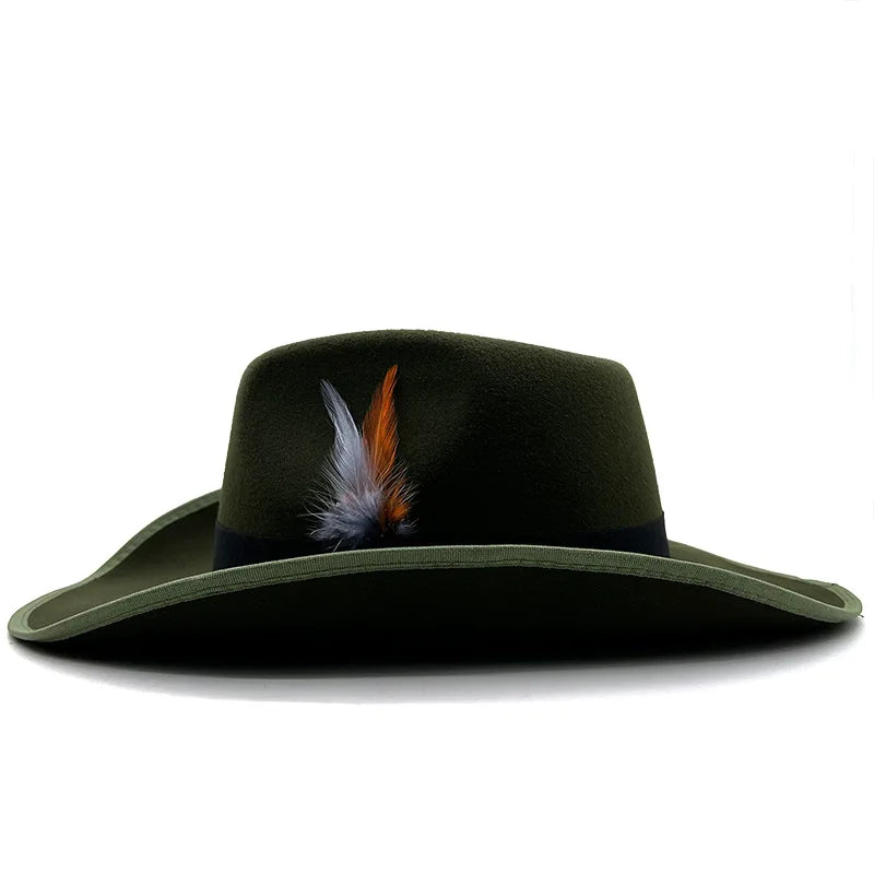 Winchester Feathers Baumwoll-Cowboyhut