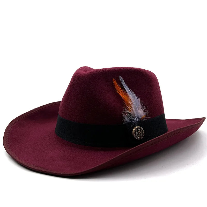 Winchester Feathers Baumwoll-Cowboyhut