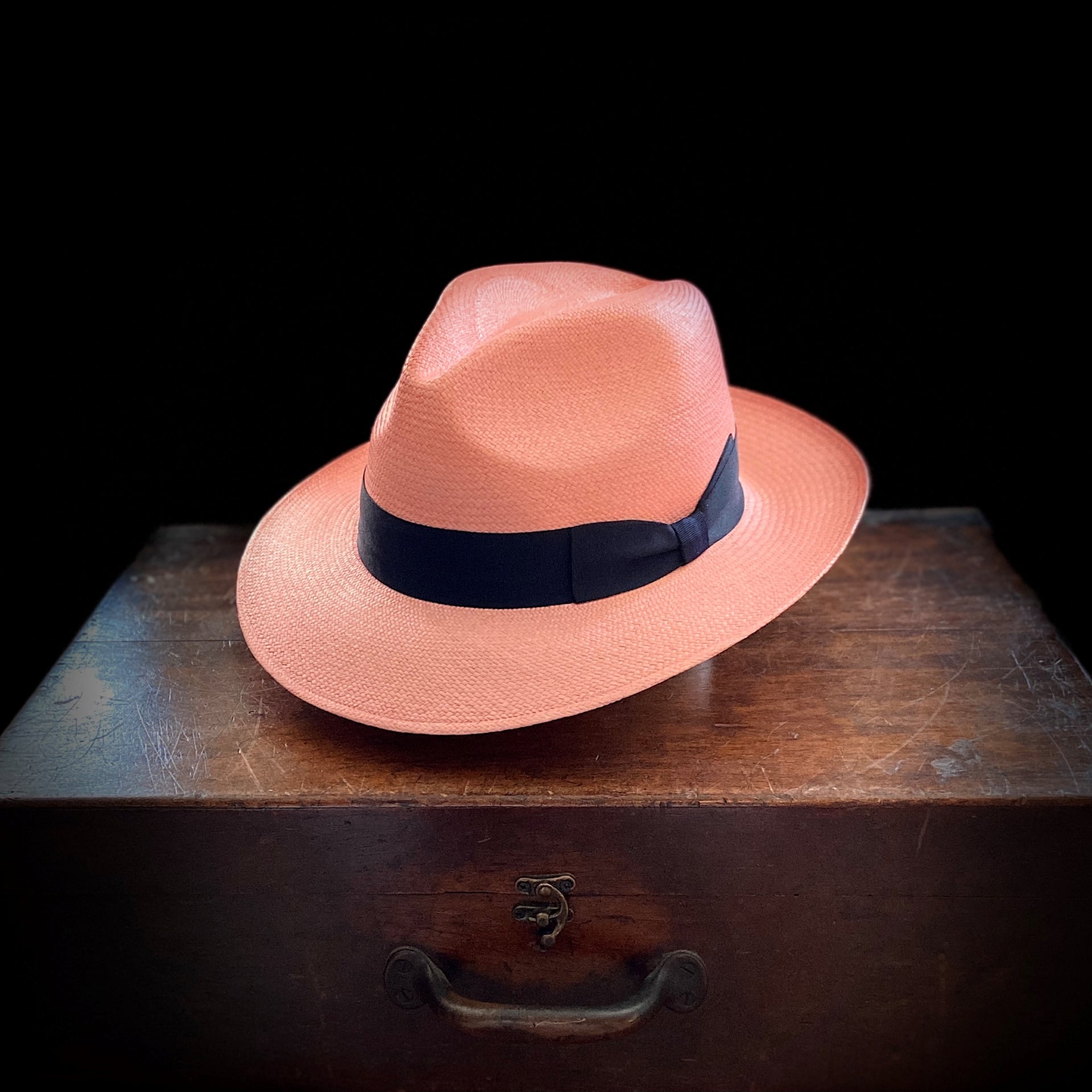 New Arrival Classical Panama Hat Rosa [Fast Shipping and Box Packing]