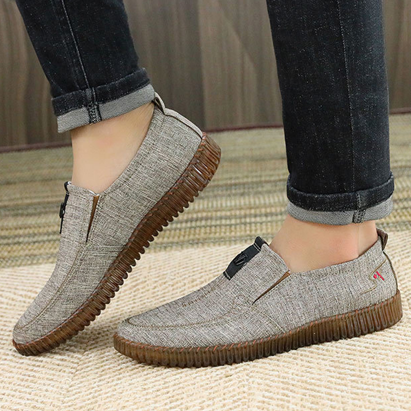 MEN'S TENDON SOLE CASUAL CLOTH SHOES