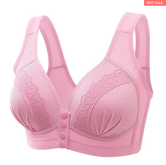 2023 FRONTKNOPF-BH AUS ATMUNGSAKTIVER, HAUTFREUNDLICHER BAUMWOLLE