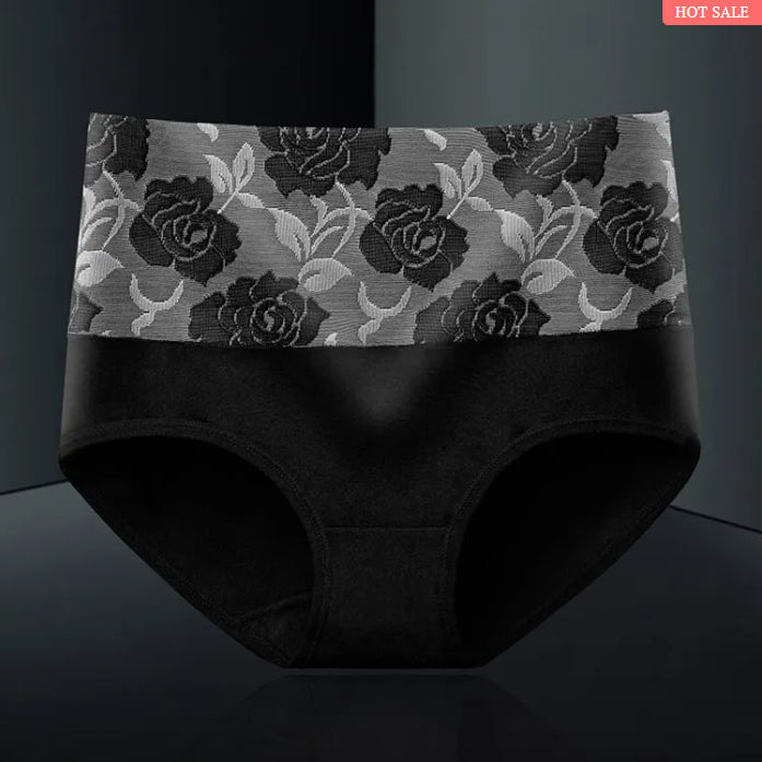 BAUMWOLLE HOHE TAILLE BAUCH ABNEHMEN HYGROSKOPISCHE ANTIBAKTERIELLE UNTERWÄSCHE