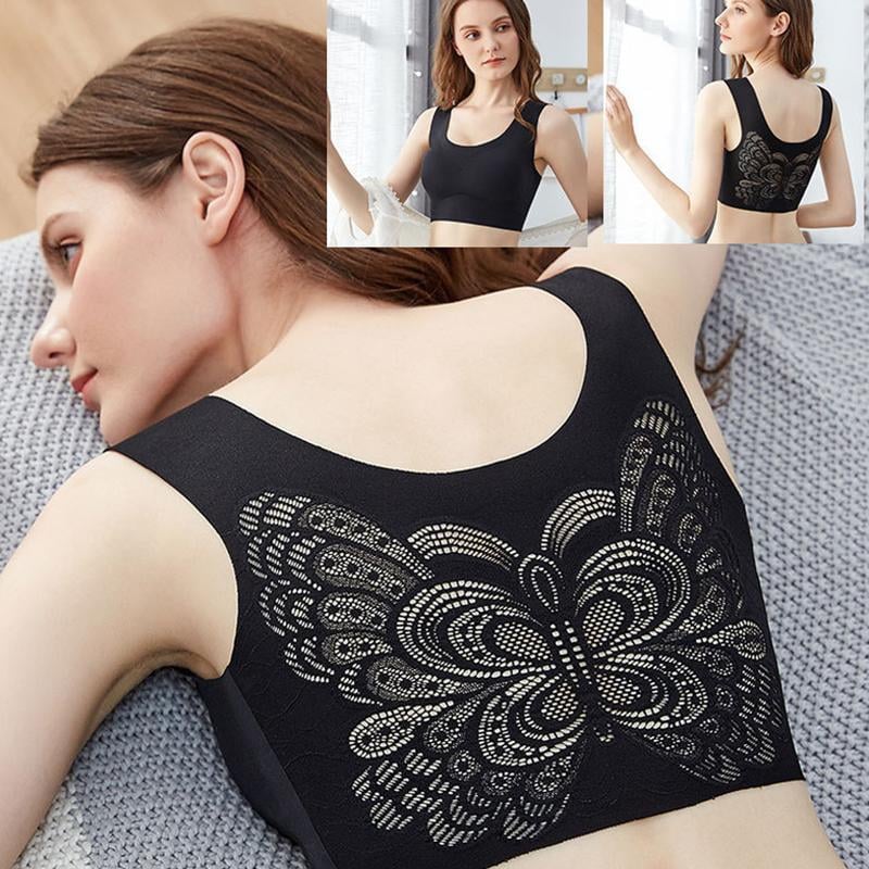🔥2 kaufen, 10% Rabatt🔥Ultradünner Plus Size Ice Silk Comfort-BH