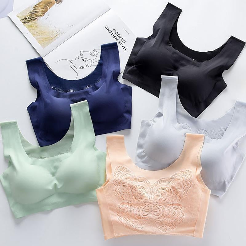 🔥2 kaufen, 10% Rabatt🔥Ultradünner Plus Size Ice Silk Comfort-BH