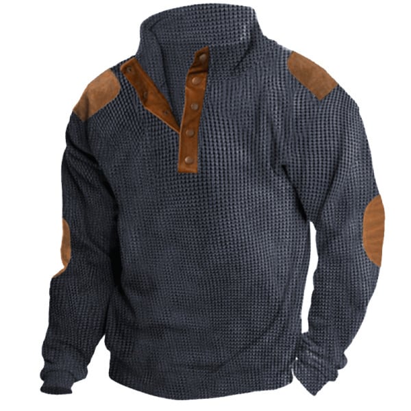 Casual stand-collar sweatshirts for men