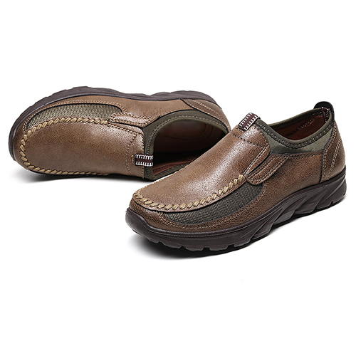 🔥HOT SALE🎁--50% OFF 🎉MENS HANDMADE CASUAL COMFY  SLIP ON LOAFERS