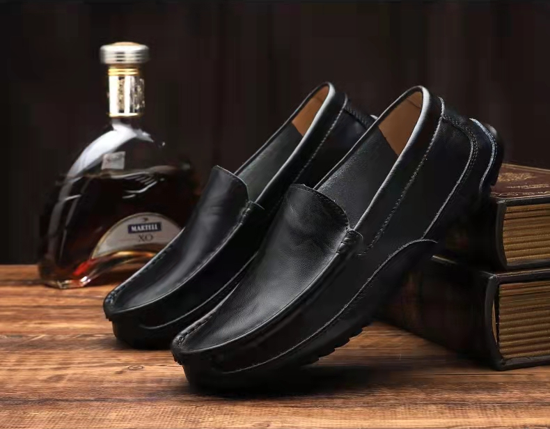 🔥Hot Sale🎁--50% OFF 🎉 Men's Comfy Casual Stylish Driving Style Slip On Leather Loafer
