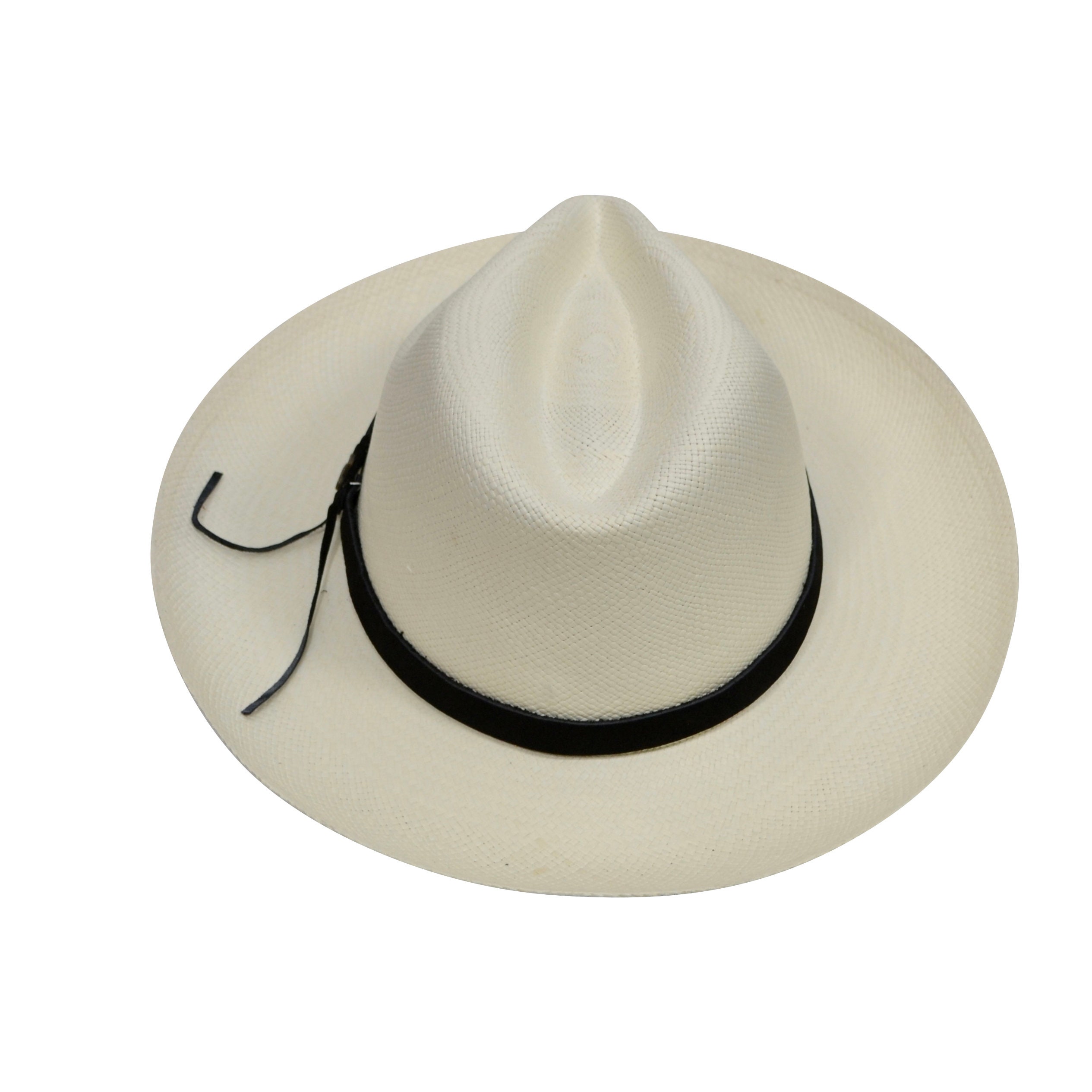 Advanced Original Panama Hat-Off-White Straw-Handwoven in Ecuador-Wide Brim