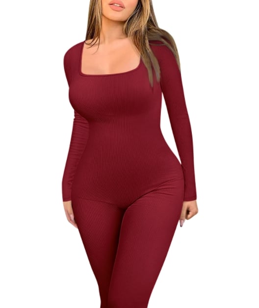 🔥Last-Day-Aktion 70% RABATT🍑Einfarbiger Leggings-Sport-/Yoga-Overall