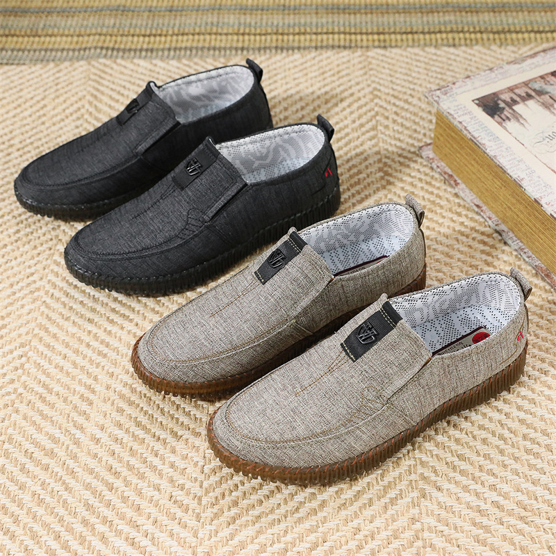 MEN'S TENDON SOLE CASUAL CLOTH SHOES