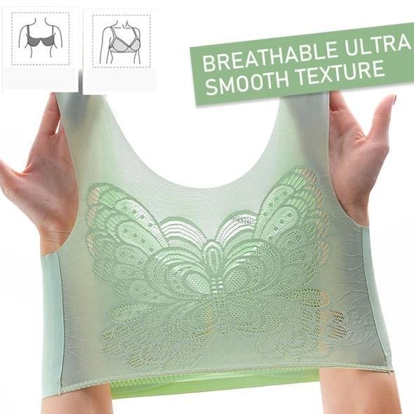 🔥2 kaufen, 10% Rabatt🔥Ultradünner Plus Size Ice Silk Comfort-BH