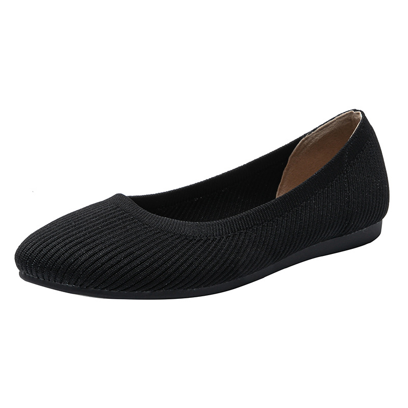 Bequeme, atmungsaktive, rutschfeste Freizeitschuhe zum Hineinschlüpfen mit Fußgewölbeunterstützung für Damen