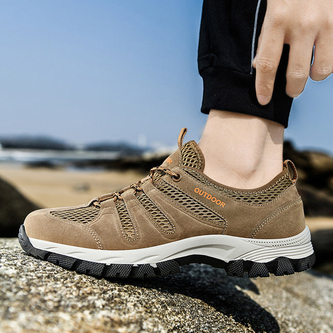 MEN'S OUTDOOR COMFORTABLE ORTHOPEDIC HIKING SNEAKERS