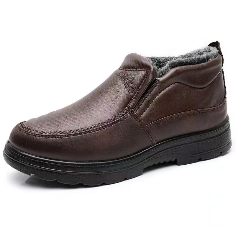 MEN'S NON-SLIP THICKENED CASUAL WARM ORTHOPEDIC COTTON SHOES