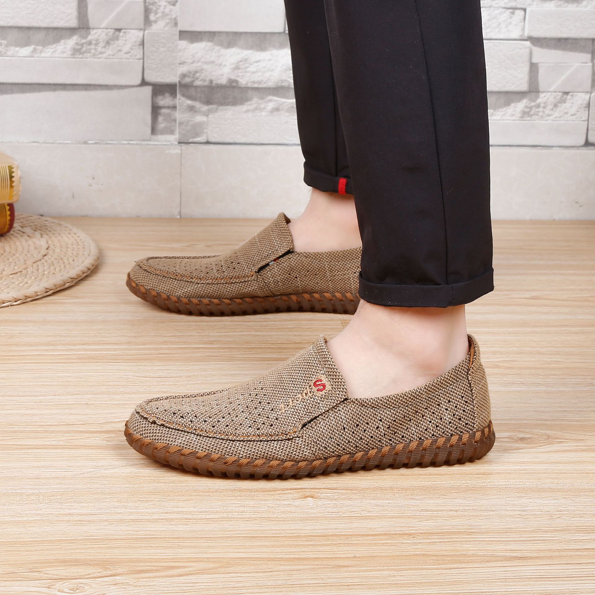 Atmungsaktive Herren-Business-Freizeitschuhe mit weicher Sohle