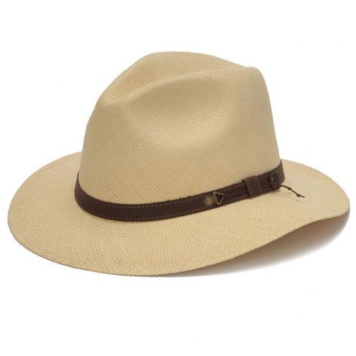 Can be rolls up for packing-Loreto Ecuador Straw Panama Hat -  Paja Toquilla [Box Packing]