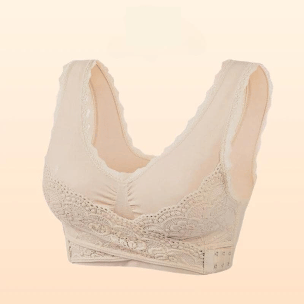 🏆LETZTER VERKAUFSAG 49% RABATT - Bequemer Corset-BH mit seitlicher Schnalle und Spitze🎁2 KAUFEN, 1 GRATIS