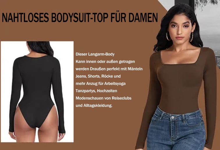 Aktion zum Jahresende 70% Rabatt🍑Langärmlige Body-Shapewear