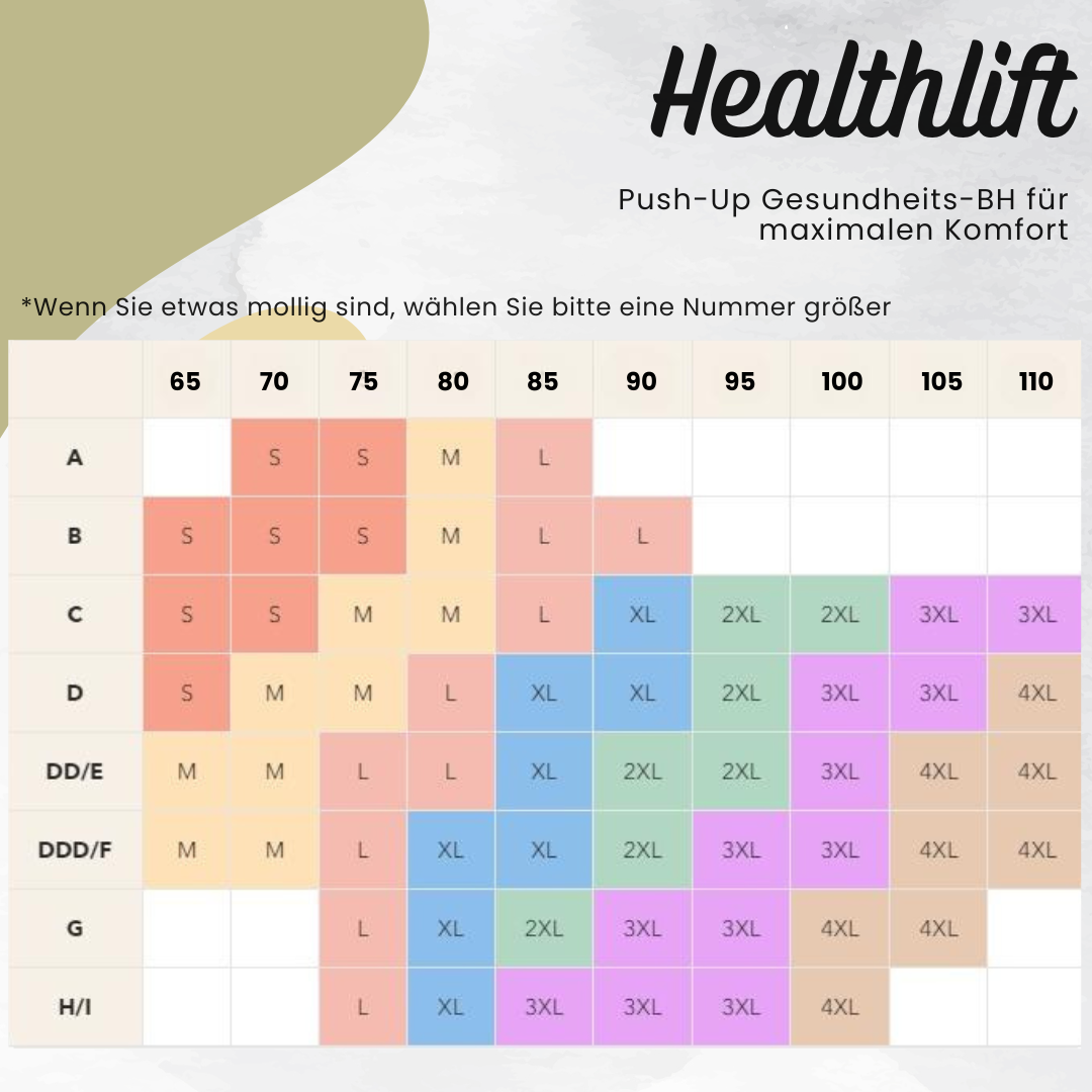 2x Healthlift: bügelloser Komfort-BH für bessere Haltung - 2 für 1 Aktion