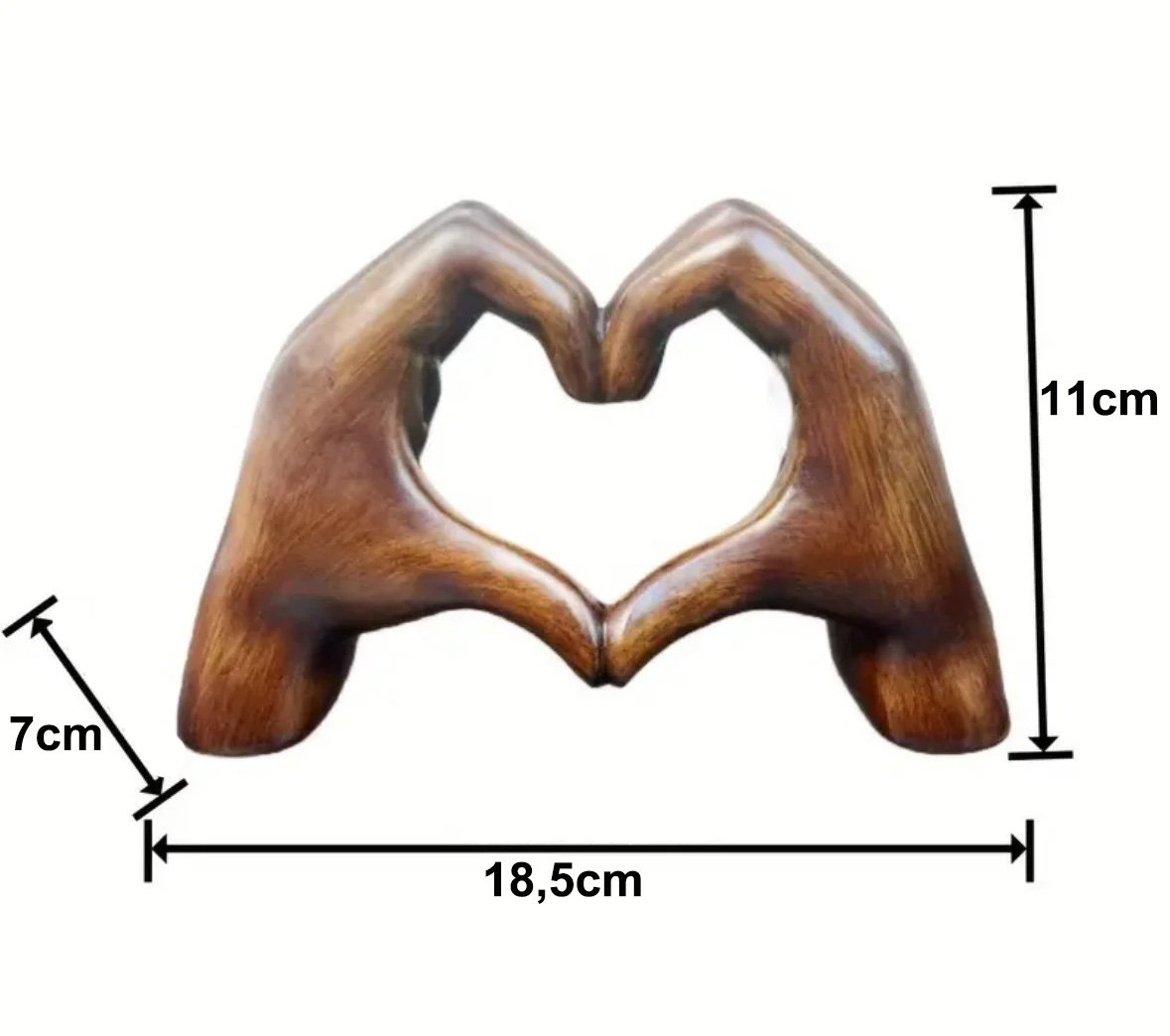 ⏰Ausverkaufsaktion 49% RABATT💕 Herz-Statue🎉