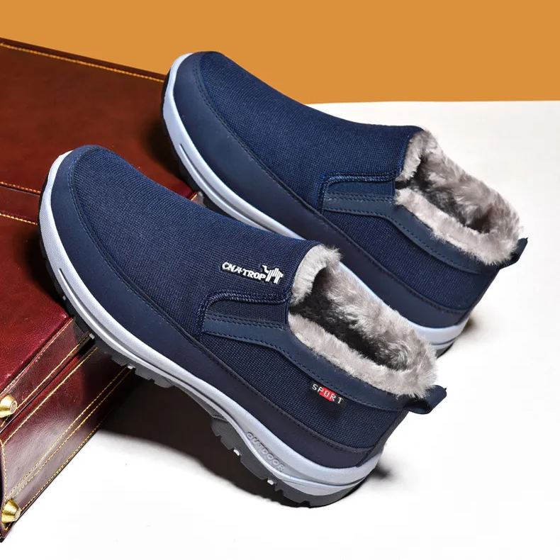 Herren-Schuhe zur Unterstützung des Fußgewölbes und atmungsaktiv sowie leicht und rutschfest