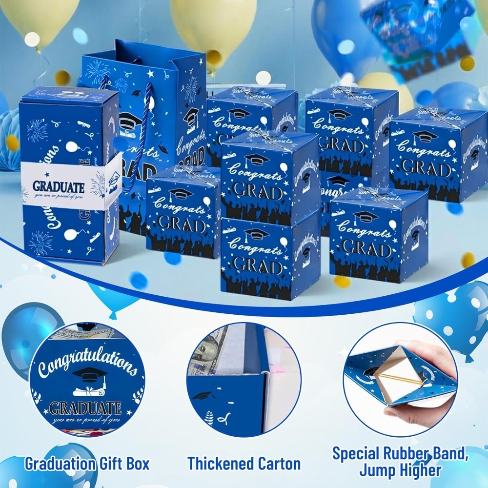 2026 Graduation Surprise Pop-Up Gift Box – Exploding Money Box & Celebration Gift Set
