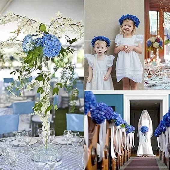 ✨This Week's Special Price $9.99💥Outdoor Artificial Hydrangea Flowers💐
