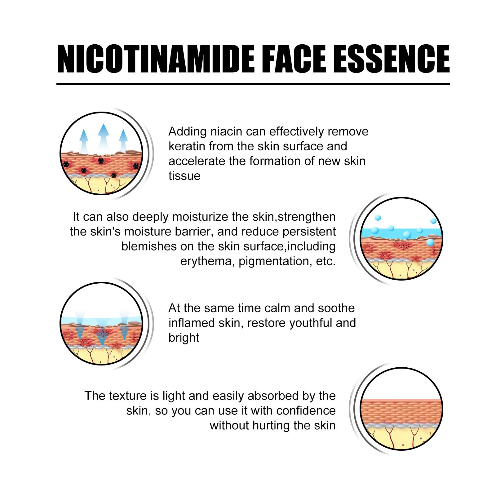 10% Niacinamide Spots Removal Serum💝Second Item half price