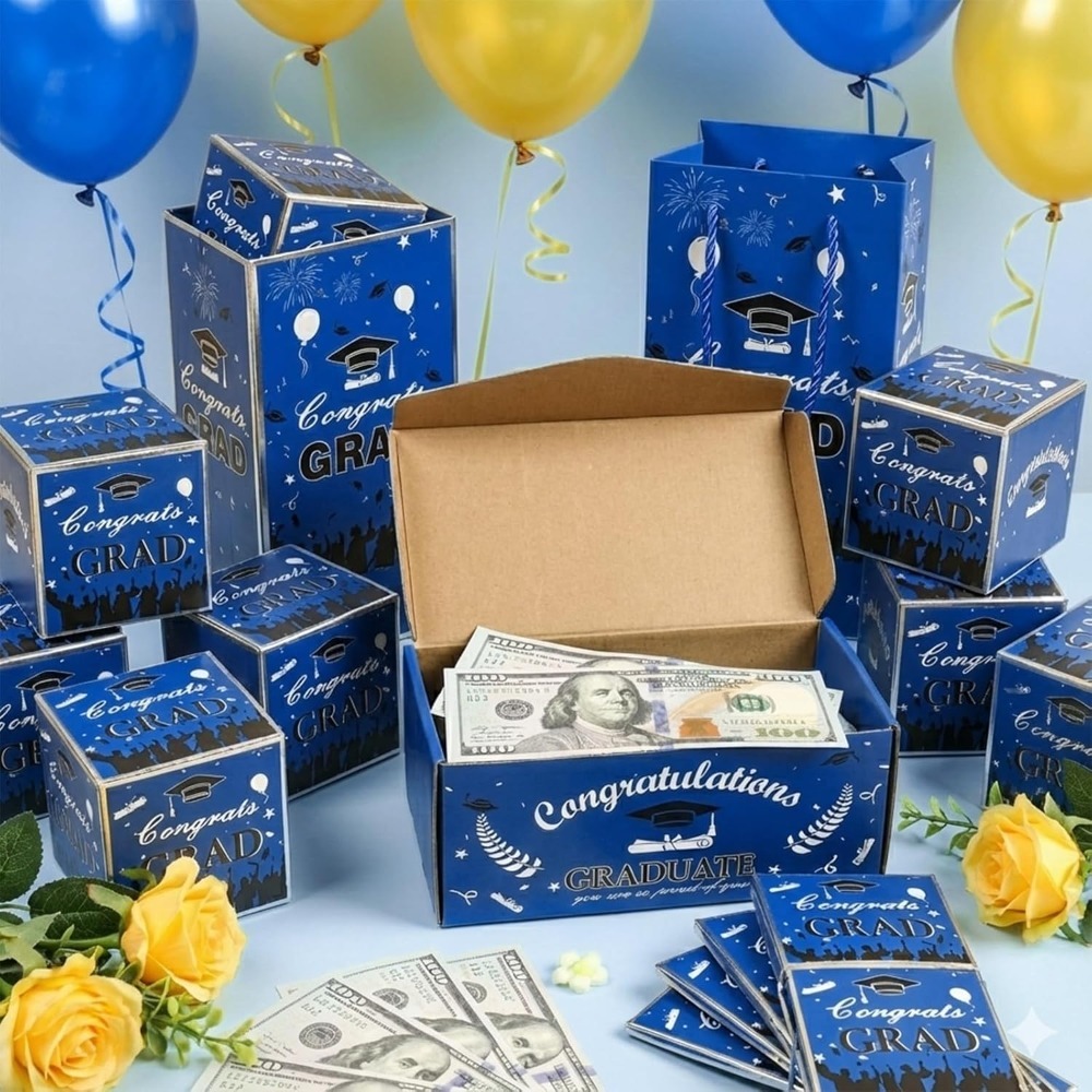 2026 Graduation Surprise Pop-Up Gift Box – Exploding Money Box & Celebration Gift Set