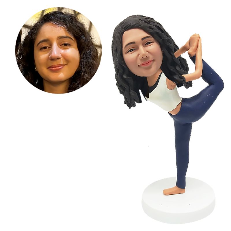 customised yoga bobblehead