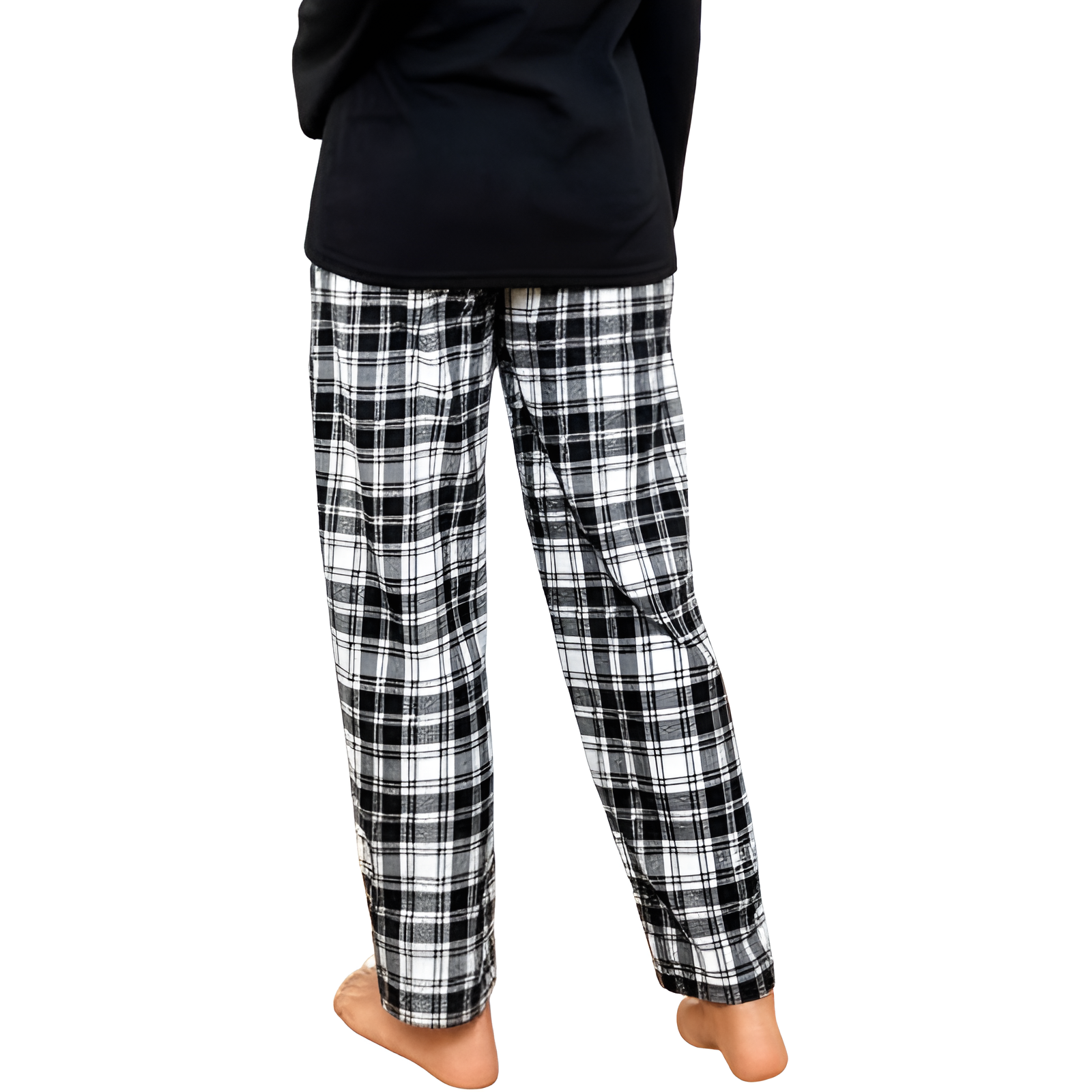 Fleece Pajama Pants With Pockets For Women