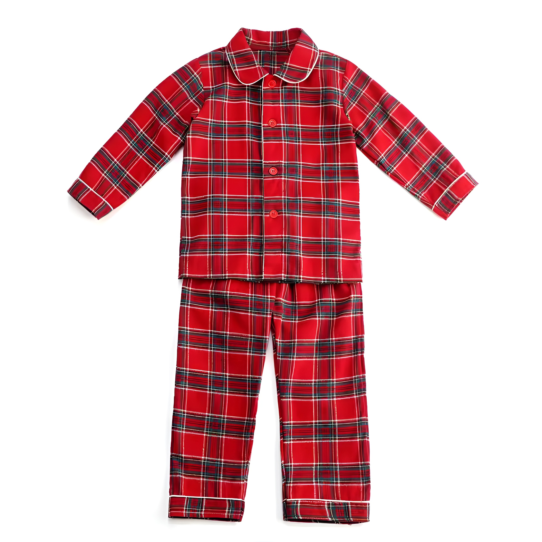 Family Matching Christmas Pajama Set And Dress For Holiday