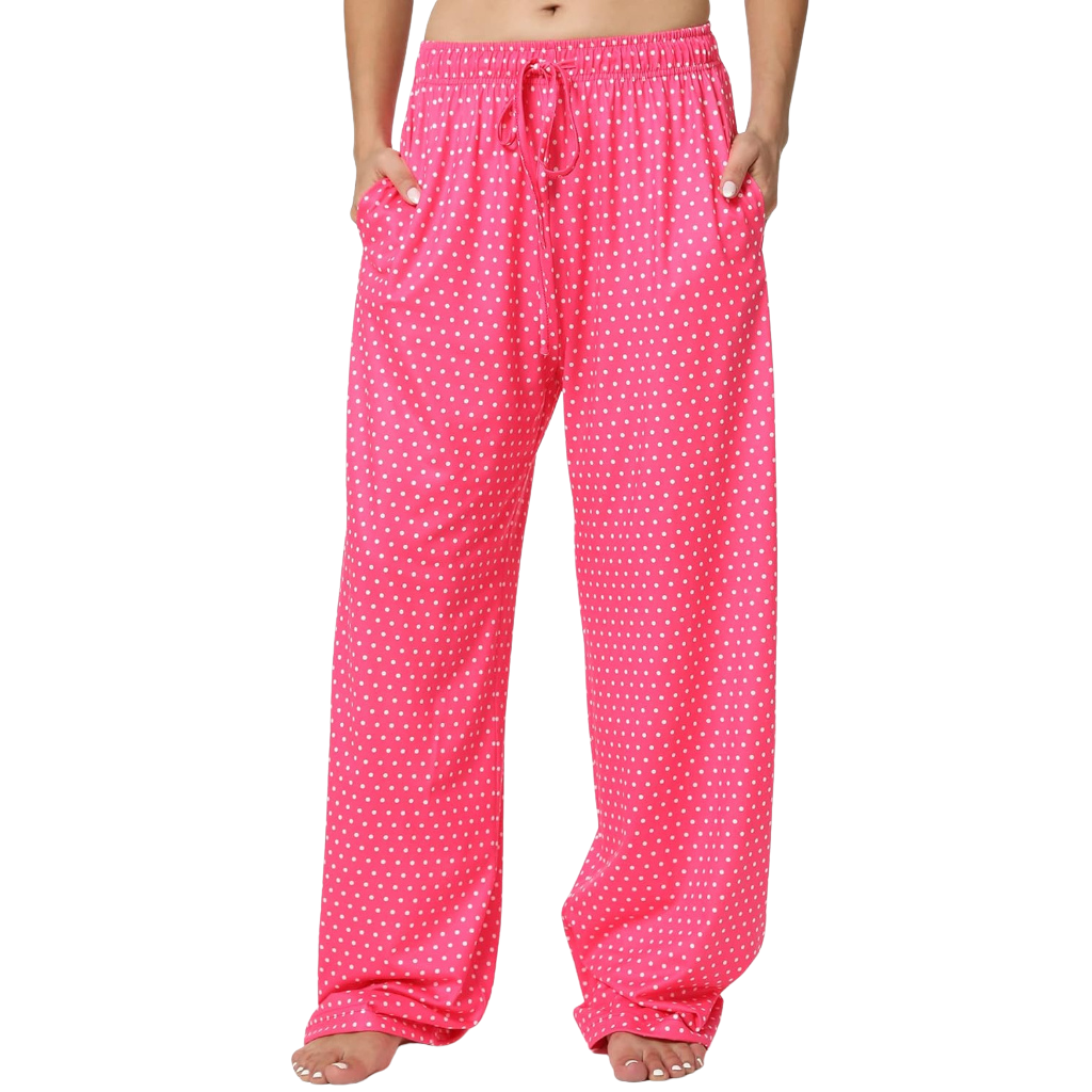Soft Plaid Pajama Pants for Women