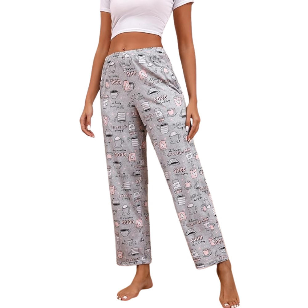 Pack Of Three Printed Pajama Pants