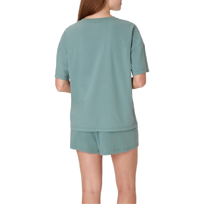 Boxy Tee And Sleep Shorts Set