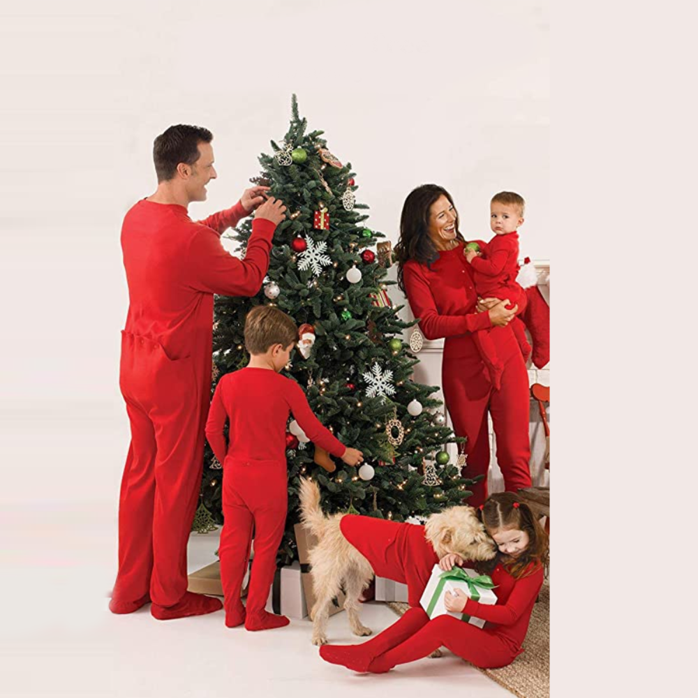 Christmas Pajamas Onesie Family SetsChristmas Pajamas Onesie Family Sets - Image 2