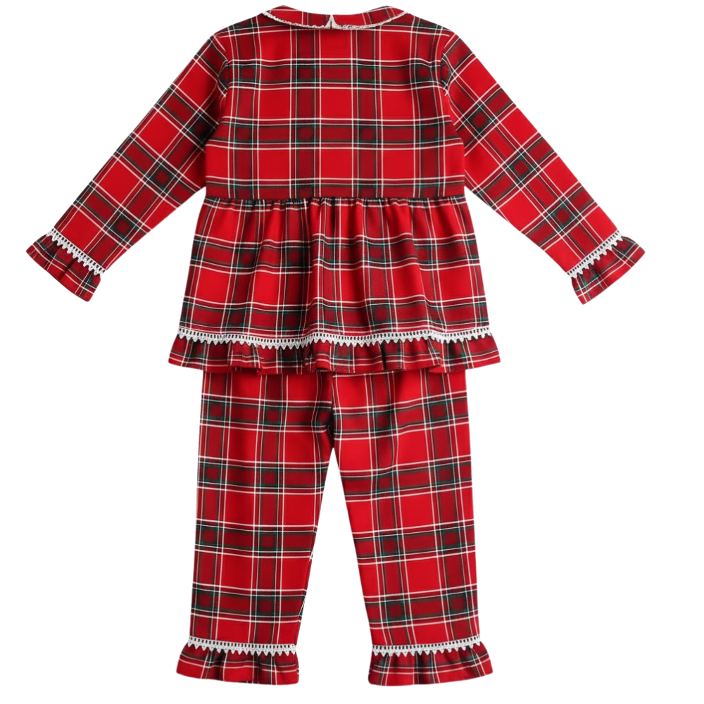 Christmas Cotton Pajama Set For Kids