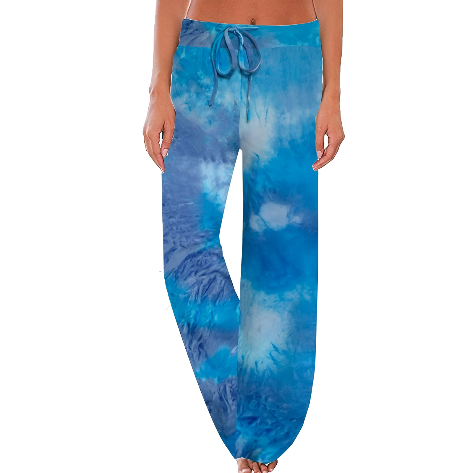 Wide Design With Drawstring Lounge Pajama Pants