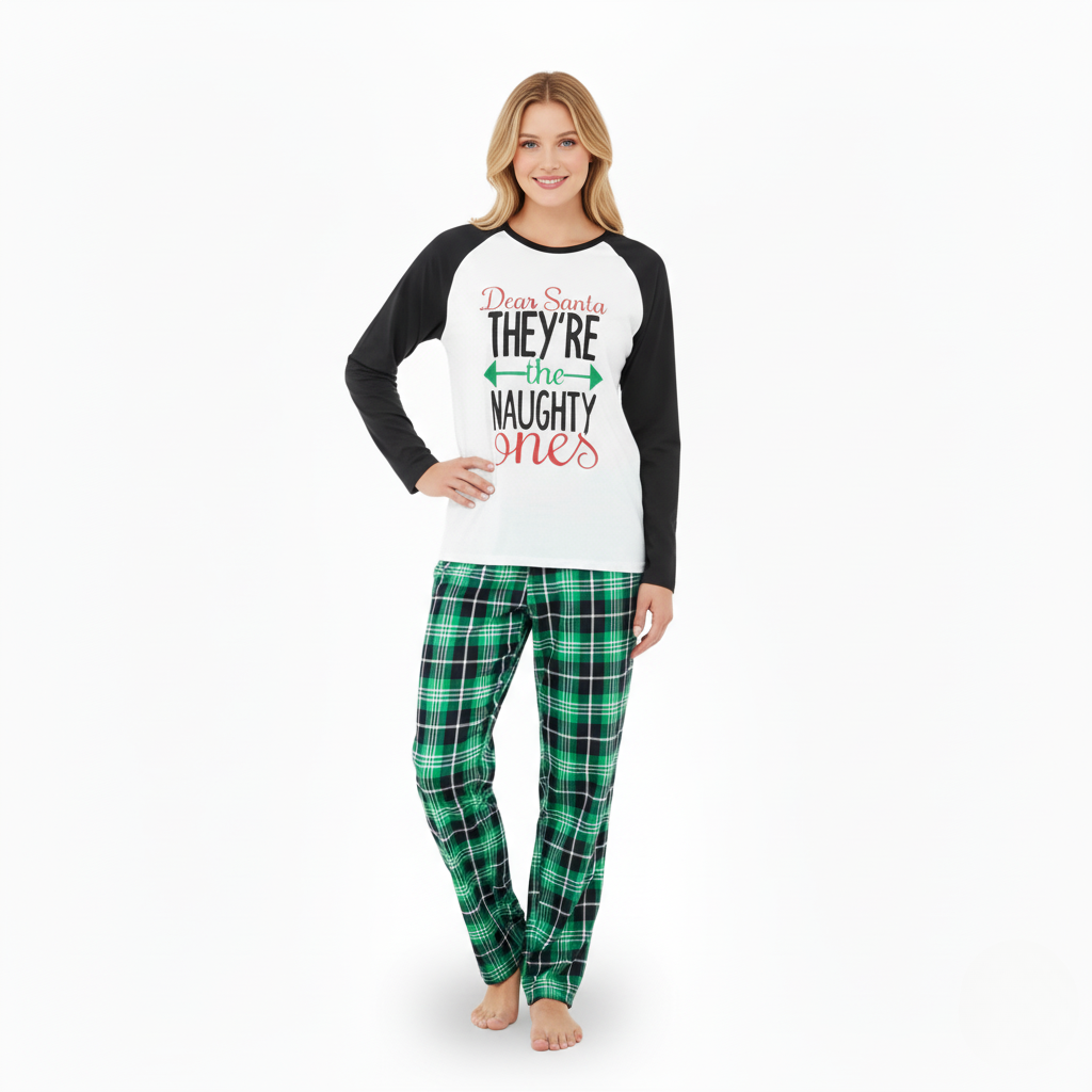 Cozy Winter Family Printed Matching Pajama Set