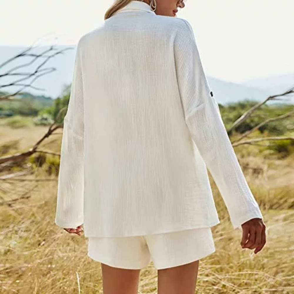 Short Sleeve Summer Pajamas For WomenShort Sleeve Summer Pajamas For Women - View 3