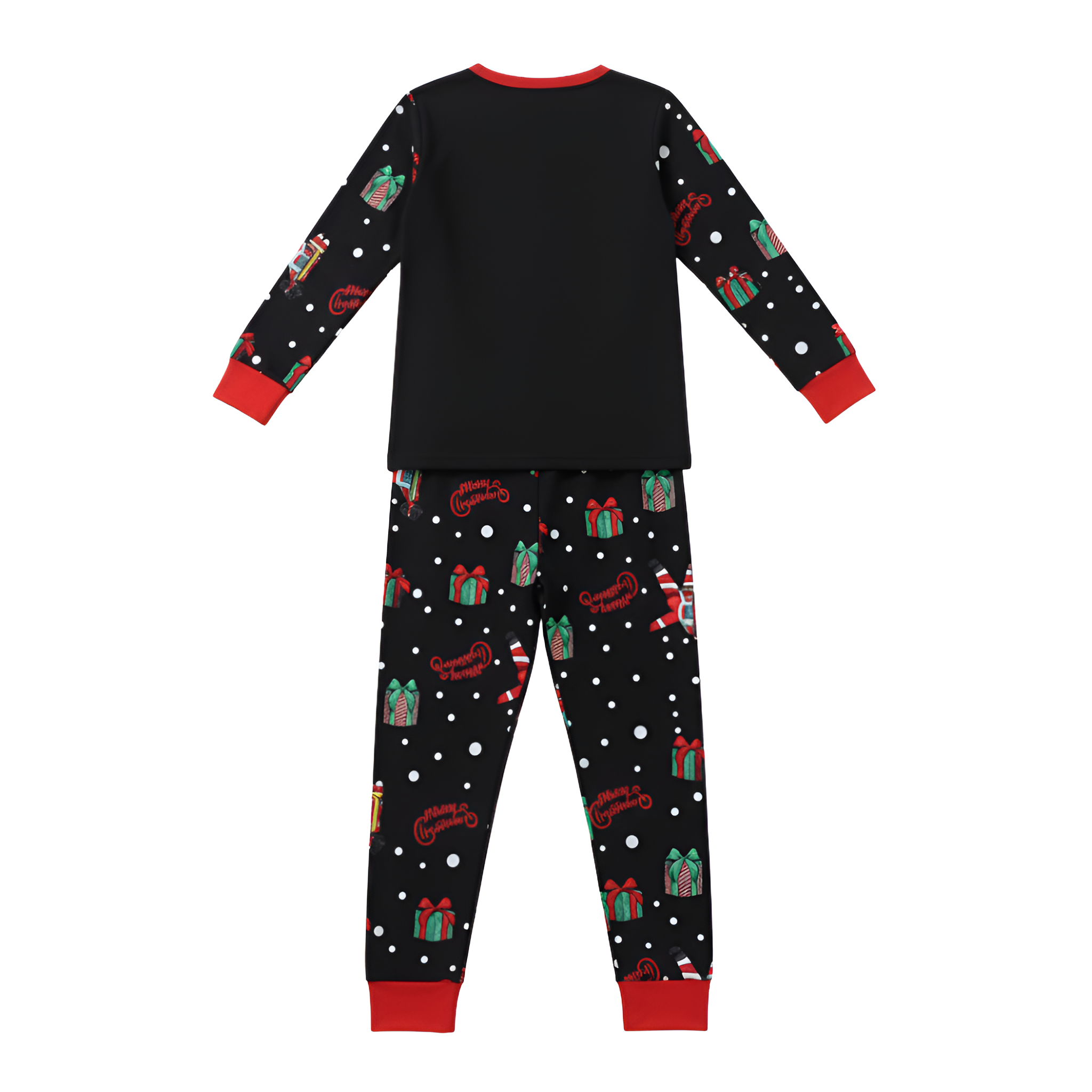 Dabbing Santa Christmas Two Piece Children Pajama Set