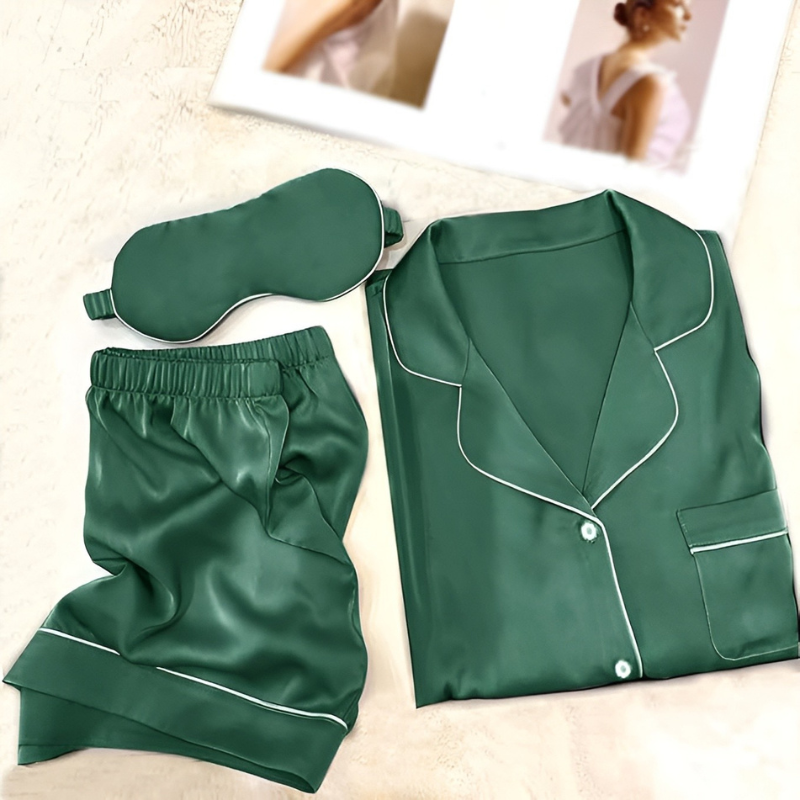 Silky Bridesmaids Pajamas Set For Women