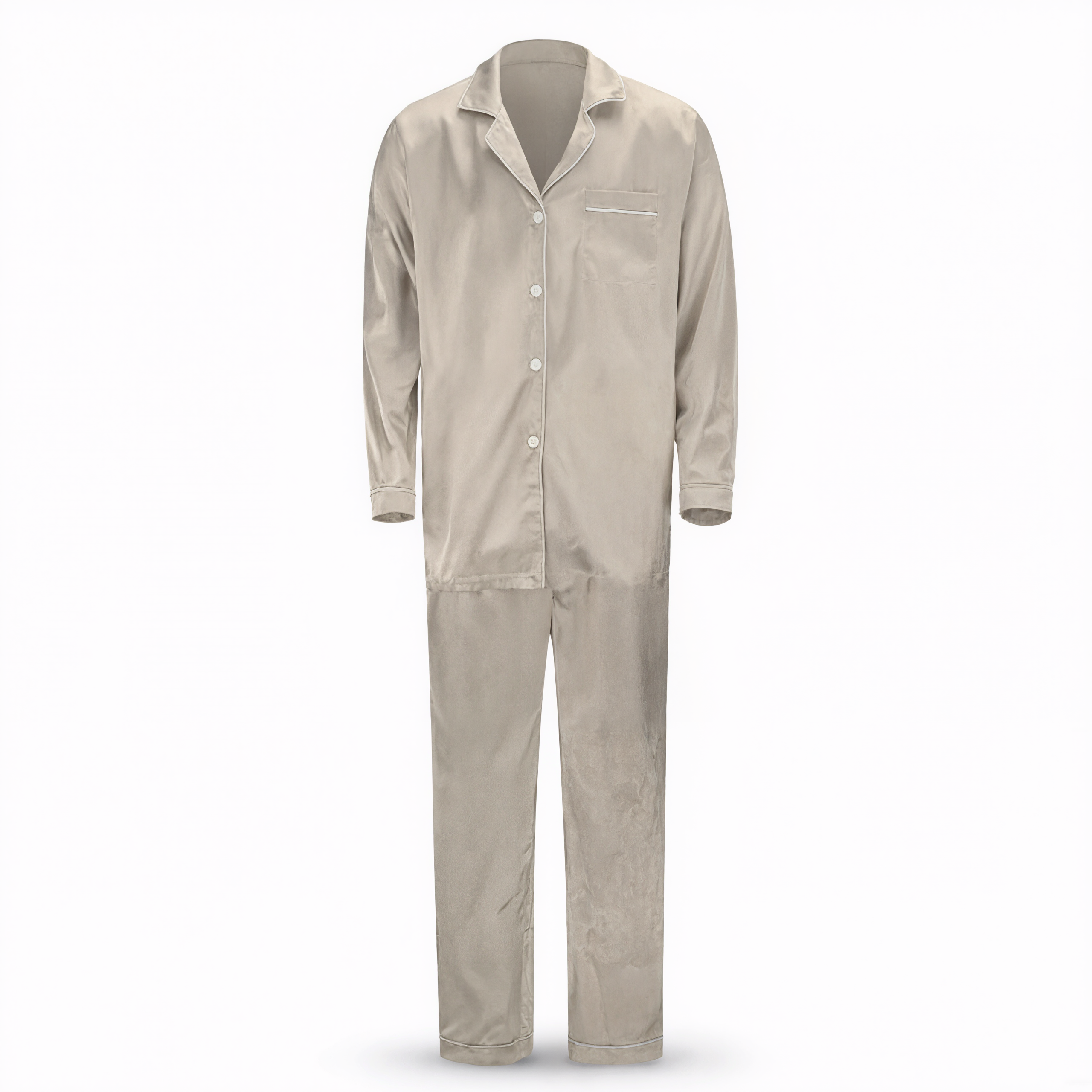 Matching Family Plain Pajamas Sets