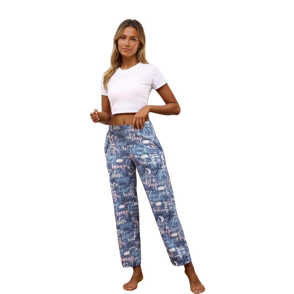 Pack Of Three Printed Pajama Pants