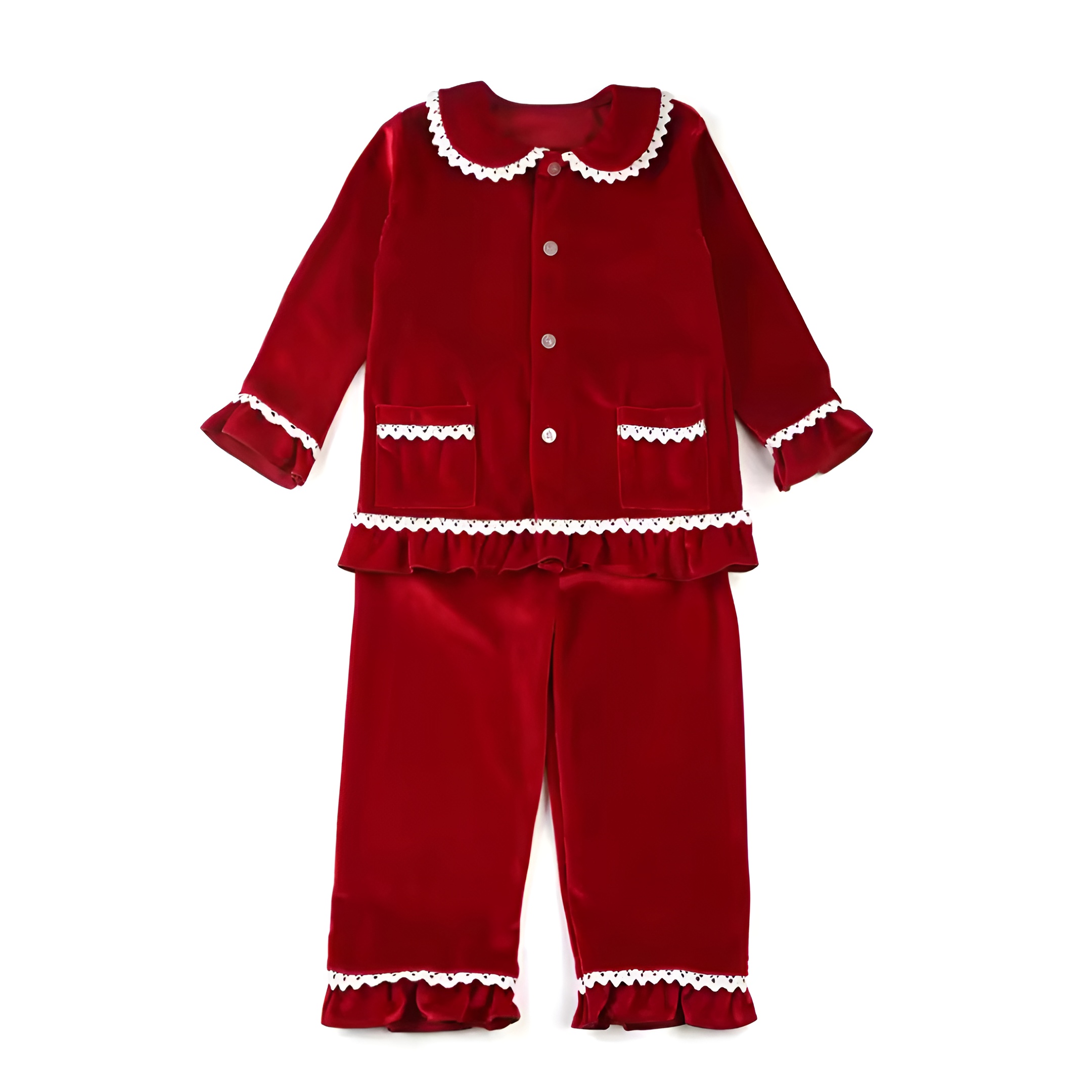 Family Matching Christmas Pajama Set And Dress For Holiday