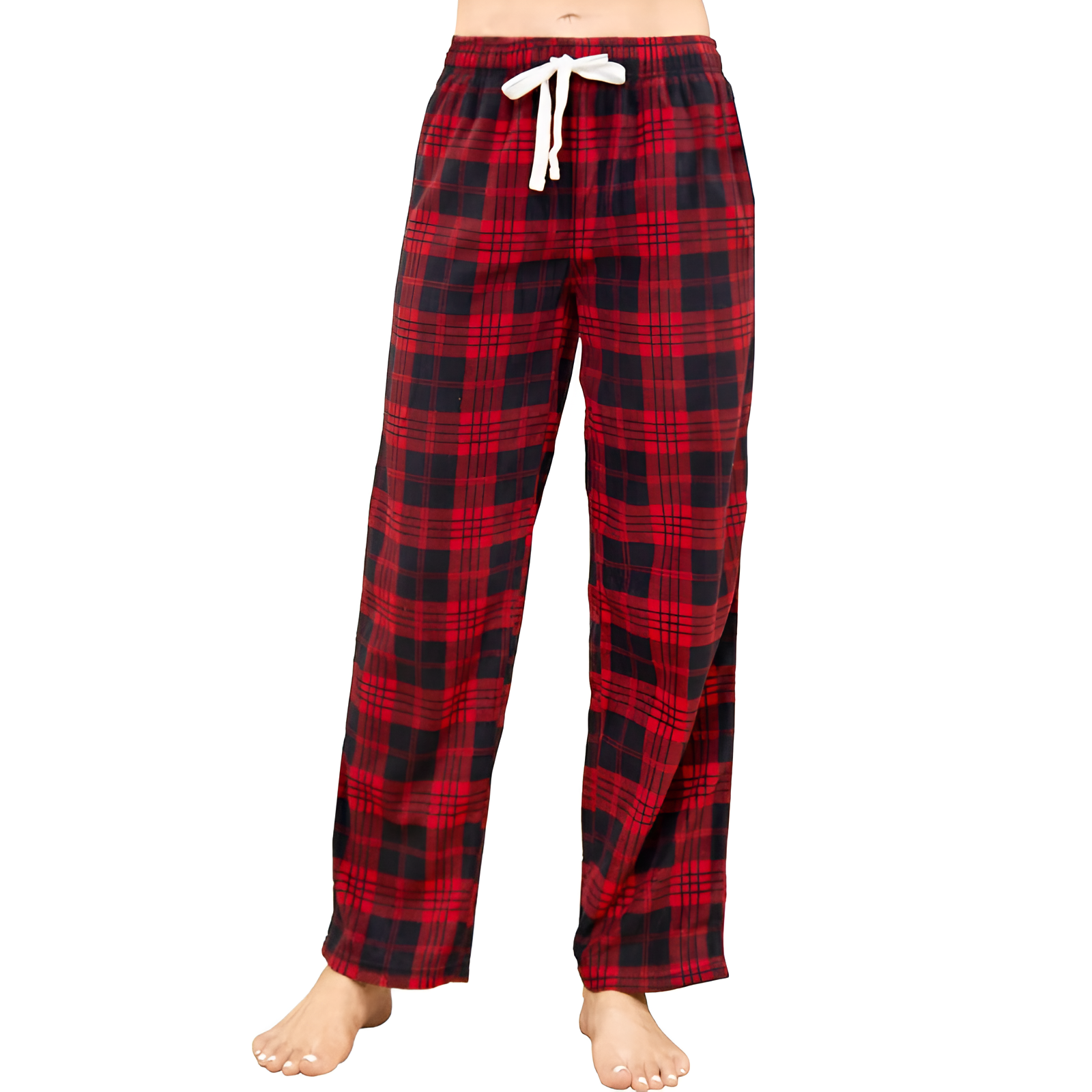 Fleece Pajama Pants With Pockets For Women